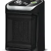 boutique pas cher Castorama Chauffage D’appoint Mobile Soufflant Céramique Rowenta Mini Excel Eco Safe Noir 1000/2000W 5