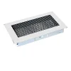 offre spéciale Castorama Grille Acier Blanc Pré-cadrée 60 X 15 Cm 7