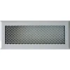 de garantie authentique Castorama Grille En Acier Blanc + Précadre 220 X 80 Mm 7