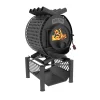 soldes pas cher Castorama Poêle à Bois Bruno Pyro 16 KW 7