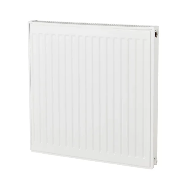 Castorama Radiateur Eau Chaude Acier GoodHome Blanc L. 60 Cm X H. 60 Cm prix abordable 1