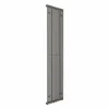 Castorama Radiateur Eau Chaude Acova Filin Vertical Grey Aluminium 1008W grande marque pas cher 7