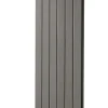 Castorama Radiateur Eau Chaude Acova Lina Vertical Double Grey Aluminium 1386W Meilleur Service 7