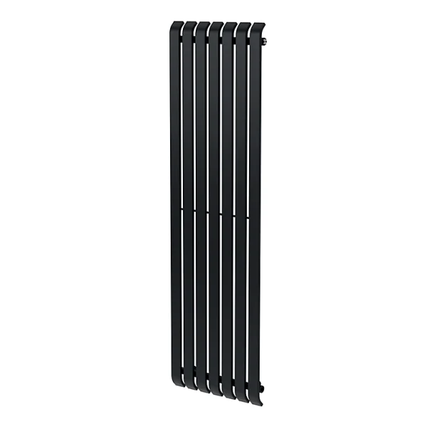 Castorama Radiateur Eau Chaude GoodHome Wilsona Vertical Anthracite 1 045 W à prix imbattables 1