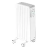 Castorama Radiateur Mobile à Inertie Sèche GoodHome Mullae Blanc 1500W Livraison gratuite 7