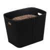 Castorama Range-bûches Et Granulés Dixneuf Felt Noir beauté 5