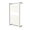 Castorama Sèche-serviettes Eau Chaude GoodHome Loreto Vertical Blanc 344 W mode 7