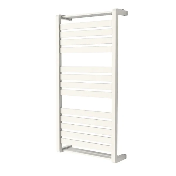 magasin en ligne france Castorama Sèche-serviettes Eau Chaude GoodHome Loreto Vertical Blanc 546 W 1