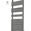 Castorama Sèche-serviettes électrique à Inertie Fluide Acova Alpaga Symétrique Grey Aluminium 750W Meilleur Prix 5