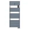 magasin en ligne france Castorama Sèche-serviettes électrique à Inertie Fluide Sauter Asama Connectable Bleu Gris 750W 5